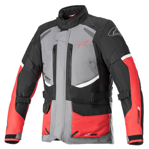 Alpinestars Andes V3 Drystar Jkt Dunkelgrau Schwarz Hellrot 32075219018