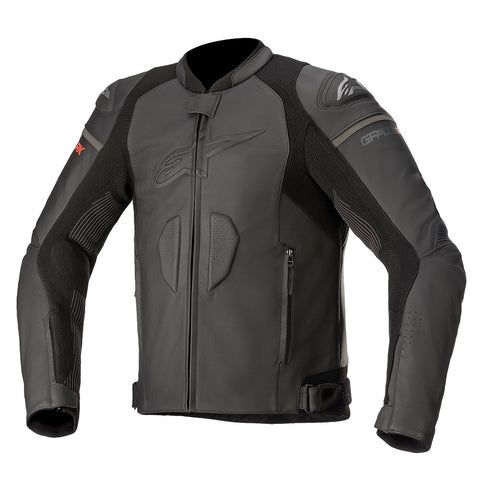 Alpinestars GP Plus R V3 Rideknit Lederjacke Schwarz/Schwarz 31003211100