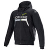 Alpinestars Chrome Ignition Hoodie Schwarz Gelb Fluo 4200822155