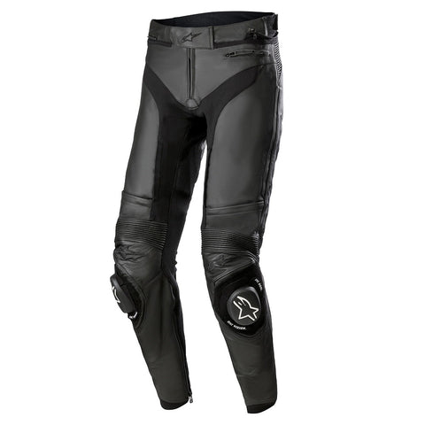 Alpinestars Missile V3 Lederhose lang schwarz schwarz 3120722110