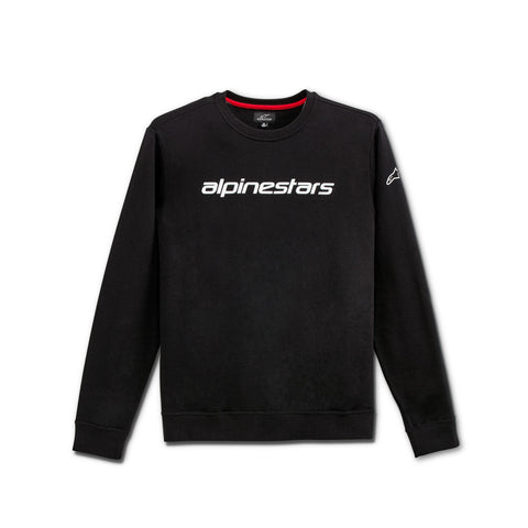 Alpinestars Linear Crew Fleece Schwarz Weiß 1212513241020