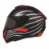 MT Targo Doppler Matt Black & Red MT Helmets M1117453003