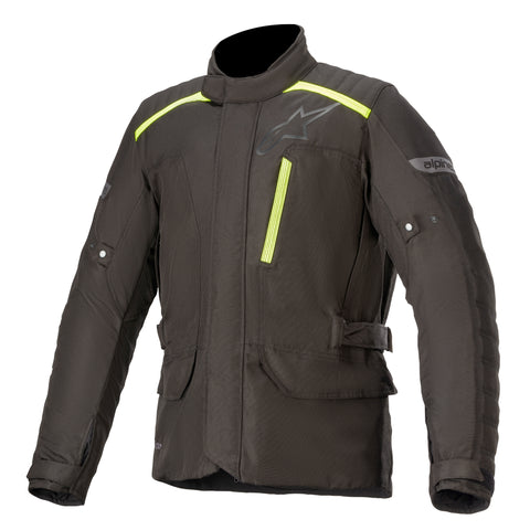 Alpinestars Gravity Drystar Jacke schwarz/fluo gelb 3203720155