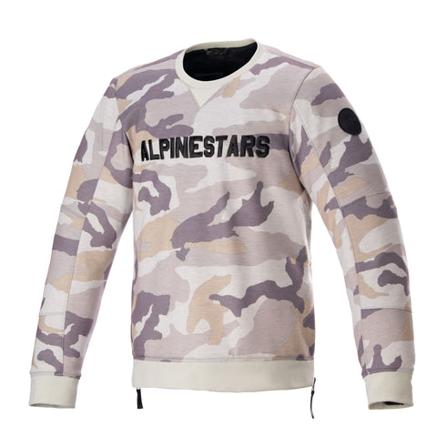 Alpinestars Legit Crew Fleece Hellgrau Camo 4201023927