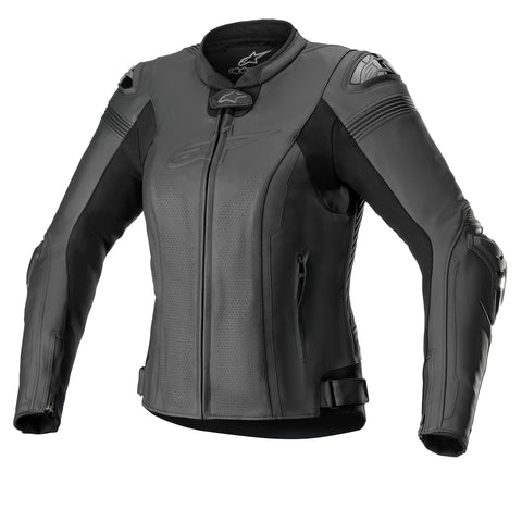 Alpinestars Stella Missile V2 Lederjacke Schwarz Schwarz 3110122110048