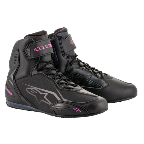 Alpinestars Stella Faster-3 Schuhe Schwarz &amp; Fuchsia 25104191039