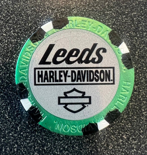 Leeds Harley-Davidson® Custom Poker Chip