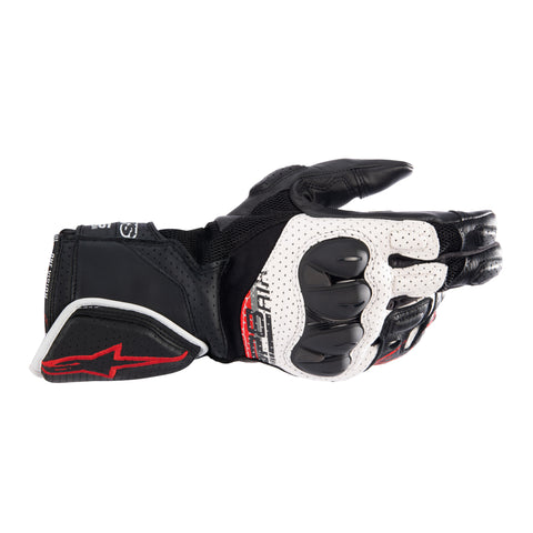 Alpinestars Sp-8 V3 Air Handschuhe Schwarz Weiß Hellrot 35586211304
