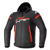 Alpinestars Zaca WP Jacke Schwarz Hellrot Weiß 32064231342