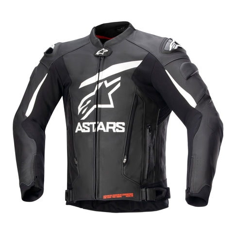 Alpinestars GP Plus V4 Lederjacke schwarz weiß 310052412