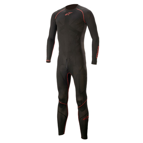 Alpinestars Ride Tech Lite 1-teiliger Unteranzug schwarz rot 475242013