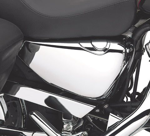 Harley Davidson 66262-04 Öltankabdeckungs-KIT, Seitenabdeckung, rechts/Öltank/Chrom,