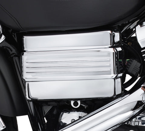 Harley Davidson 66375-06 Dyna Chrom Batterieabdeckung BATTERIEABDECKUNG, CHROM