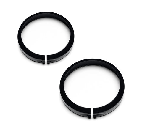 Harley Davidson 67700117 Passing Lamp Trim Ring BLACK PASSING LAMP TRIM RINGS