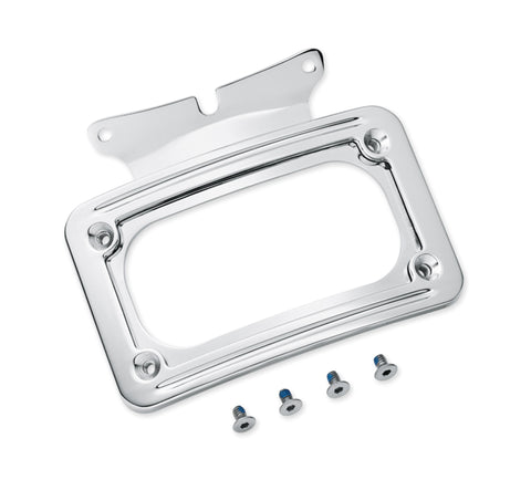 Harley Davidson 67900008 Curved License Plate Frame KIT-BRACKET,LIC'SE PLT,CURV,CH