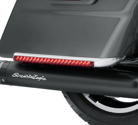 Harley Davidson 68000083 Smoked Electra Glo Satteltasche Seitenmarkierungsleuchten-Kit, E-GLO LIGHT RAILS/FLHTCU, S