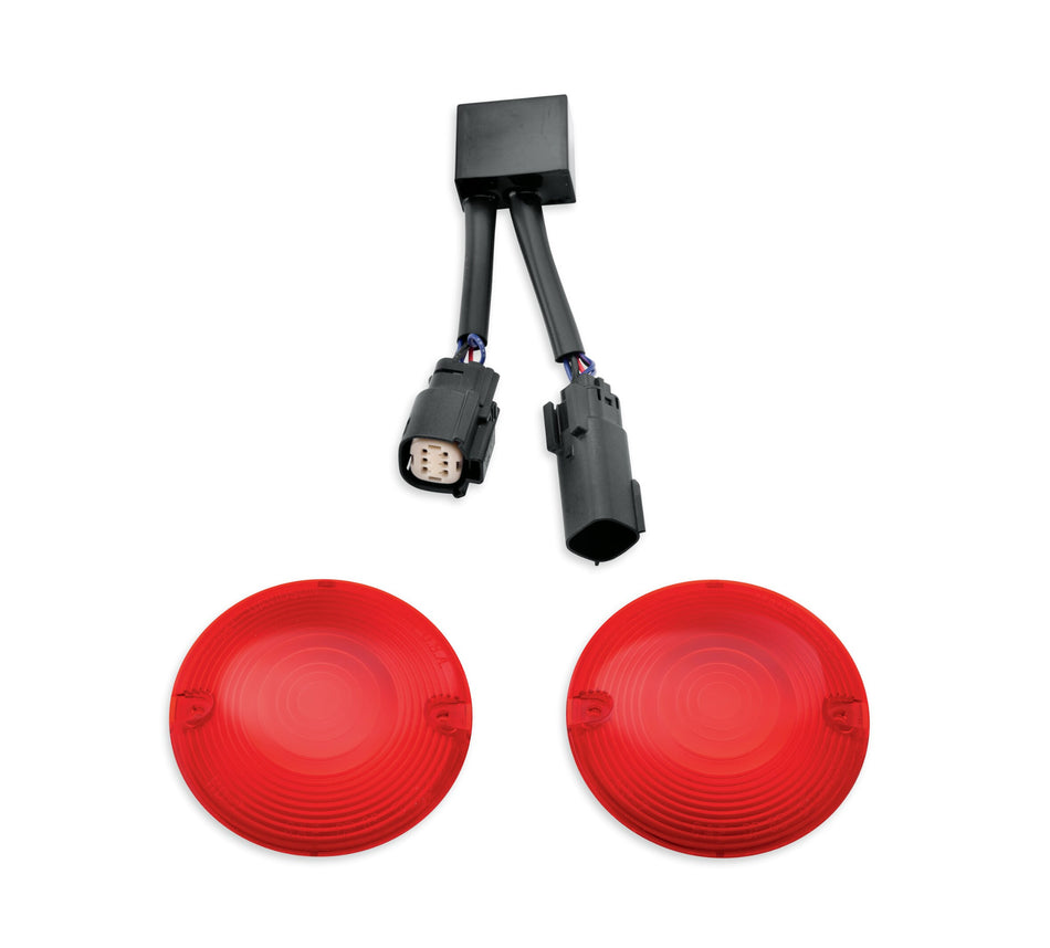 Harley Davidson 68000123A Auxiliary Brake Light/Running Light/Turn Signal Conversion Kit KIT-LIGHT,AUX,RUN/BRK/TURN CON