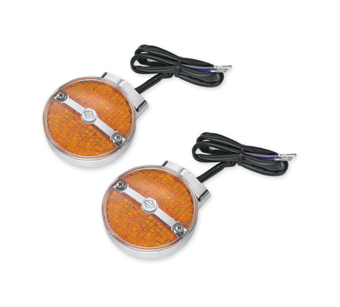 Harley Davidson 68411-10 Bar &amp; Shield Front-LED-Blinker LED-BLINKER, VORNE, GELB