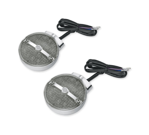 Harley Davidson 68435-10 LED-Blinker mit flacher Linse, LED-BLINKER, GETÖNT