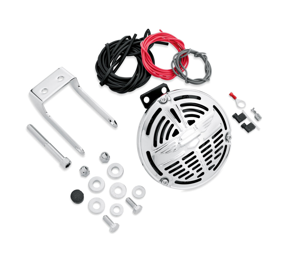 Harley Davidson 69036-88A Classic Horn CHROME HORN KIT,FXSTS