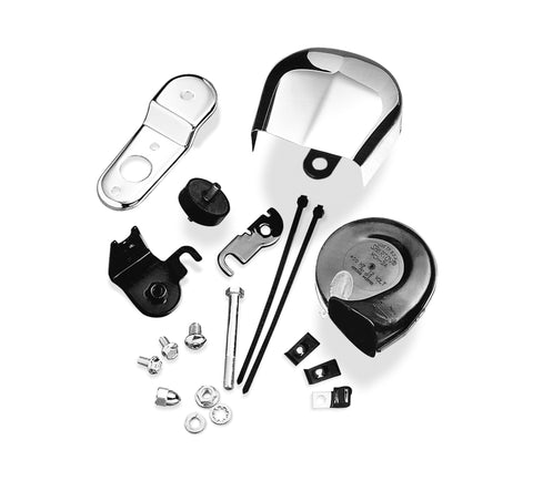 Harley Davidson 69112-95E Chrome Horn Kit KIT-HORN,CHRM/XL