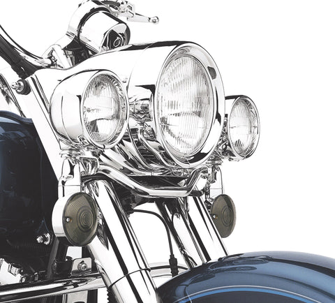 Harley Davidson 69308-02 Turn Signal Flat Lens Kit KIT, SMOKED LENS TURN SIGNAL,