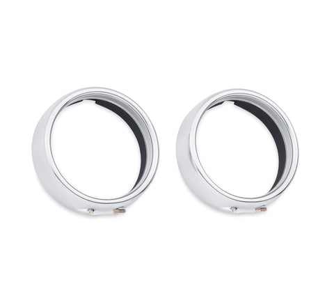 Harley Davidson 69622-99B Zierring für Überholscheinwerfer, Überholscheinwerfer-Rahmen-Set