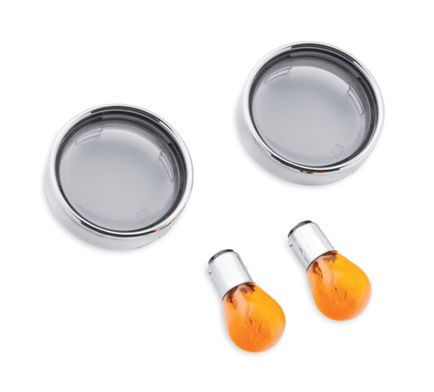 Harley Davidson 69752-04 Zierring-Kit für Blinker vorn KIT, BLINKER-ZIERRINGE, S