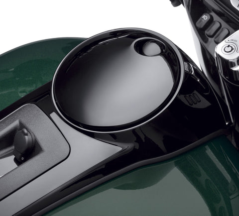 Harley Davidson 70900465A Tankkonsolentür - Schwarz glänzend KIT-FUEL DOOR, BLACK