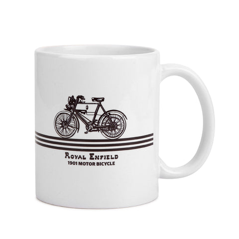 Royal Enfield - 120 Years Ceramic Mug White - RLCMGO210030