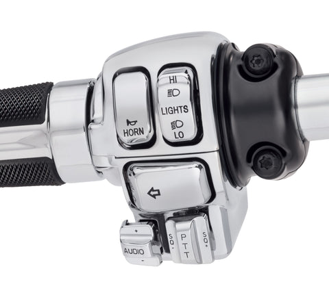 Harley Davidson 71802-03 Chrom-Schalterkappen-Kit, CHROM-TASTENKAPPEN, ULTRA
