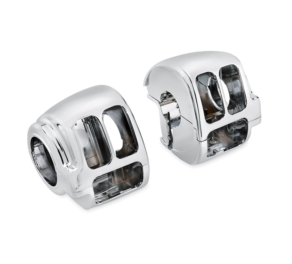 Harley Davidson 71826-11 Chrome Switch Housing Kit KIT-SWITCH HOUSING,CHRM/SOFTAI