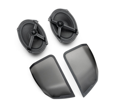 Harley-Davidson 76001291 Harley-Davidson Audio powered by Rockford Fosgate Stage I Saddlebag Speakers