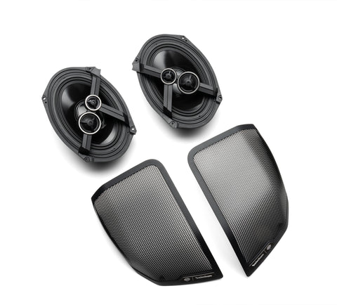 Harley-Davidson 76001292 Harley-Davidson Audio powered by Rockford Fosgate Stage II Saddlebag Speakers