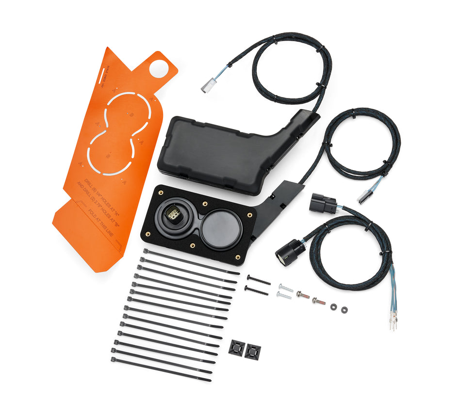 Harley-Davidson 76001300 Harley-Davidson Audio powered by Rockford Fosgate Saddlebag Speaker Installation Kit