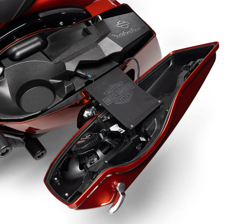 Harley Davidson 76001377 Audio Rockford Fosgate Sekundär-Subwoofer-KIT, INFOT, INSTALLATION, SUBWOOFER, SEKUNDÄR