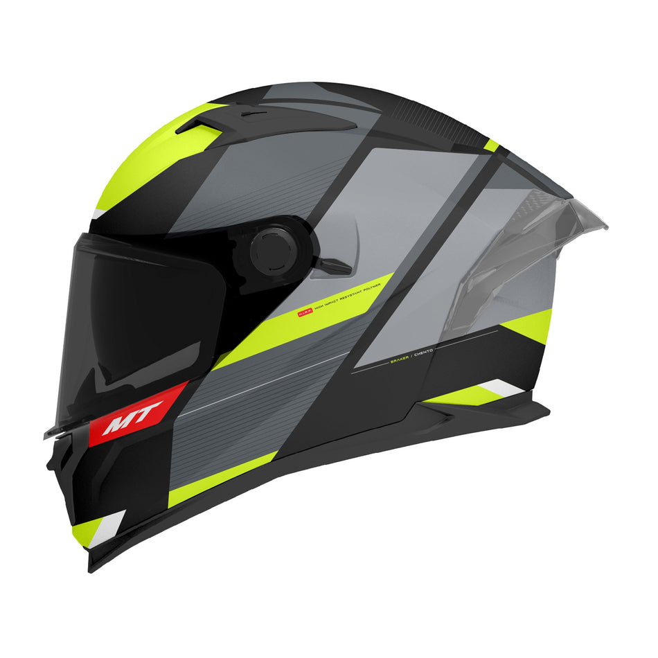 MT - Braker SV Chento B3 Matt Black Fluoro Yellow - M1346A56M133X