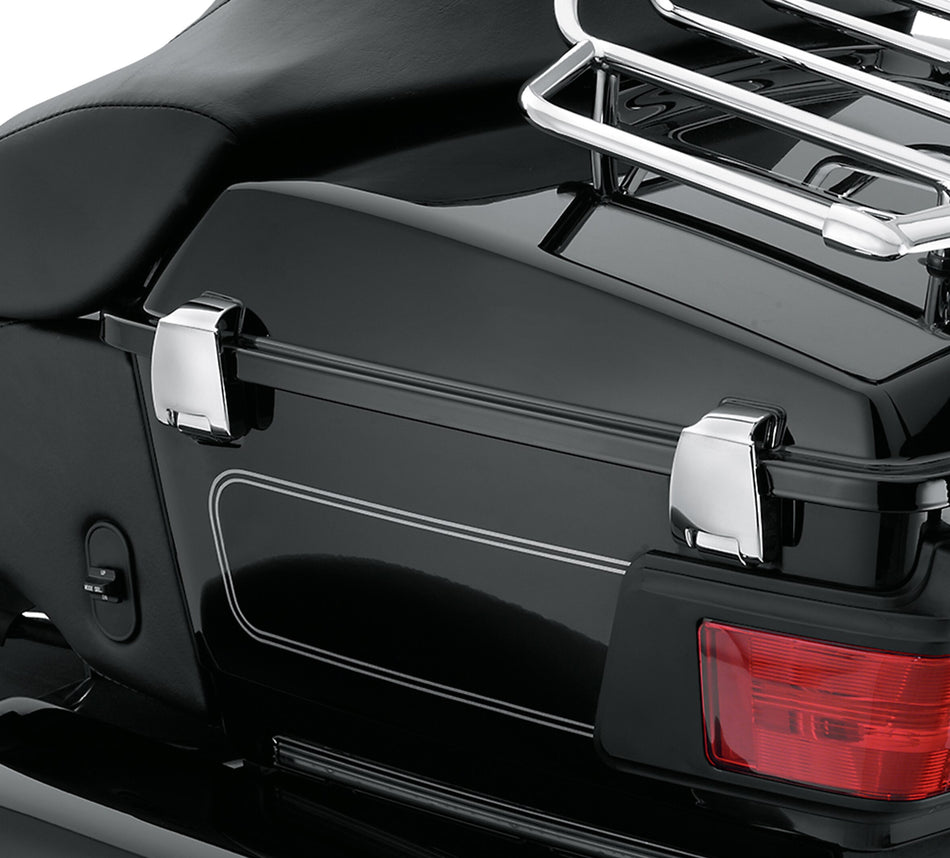 Harley Davidson 79211-08A Chrome Premium Tour-Pak Hinges PREMIUM TOUR-PAK HINGES,CHROME