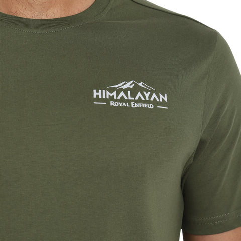 Royal Enfield - Himalayan Basic T-Shirt Olive - RLATSO230439