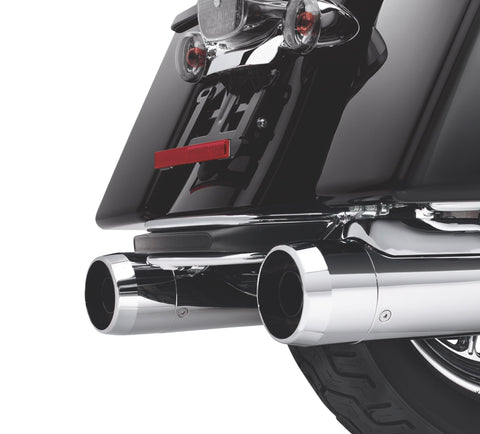Harley Davidson 80716-08 Schalldämpferhalterungs-Abdeckungssatz KIT-COVER, MFLR HANGER, CHRM/FLT
