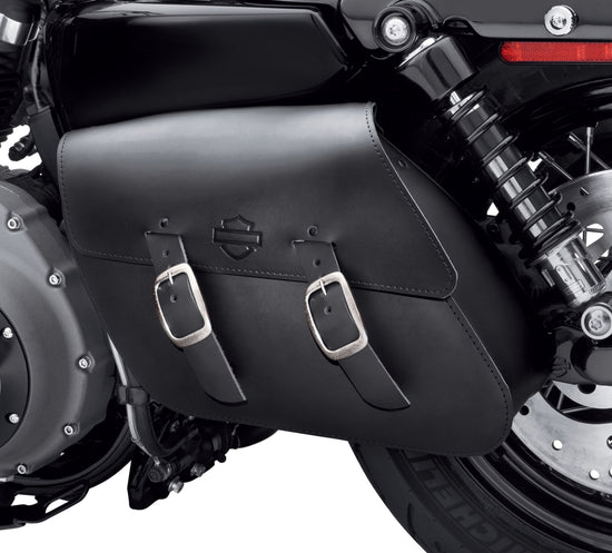 Harley Davidson 90201326A Single-Sided Swingarm Bag KIT,S-BAG,SWGARM,BLACK/XL