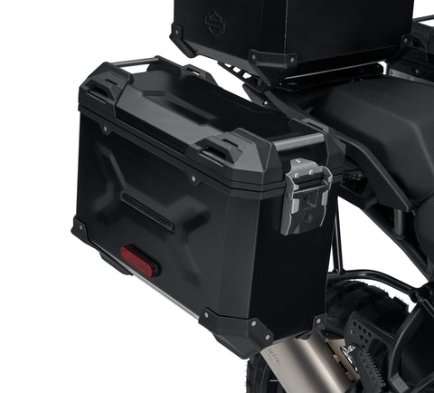 Harley Davidson 90202088 Aluminium-Seitenkoffer-KIT, S-BAG, ALUMINIUM, SCHWARZ