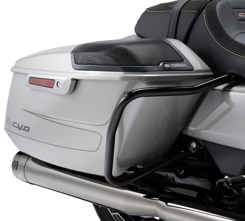 Harley Davidson 90202508 Satteltaschen-Schutzbügel hinten, schwarz glänzend, Kit, S-BAG, GUARD, SCHWARZ