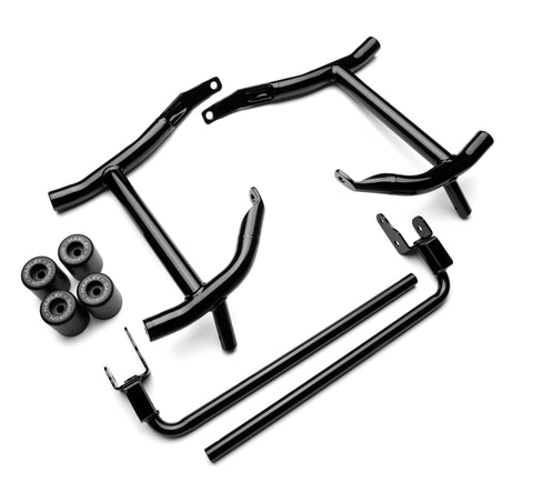 Harley Davidson 90202657 Satteltaschen-Überschlagbügel-Set, S-BAG, GUARD, SCHWARZ