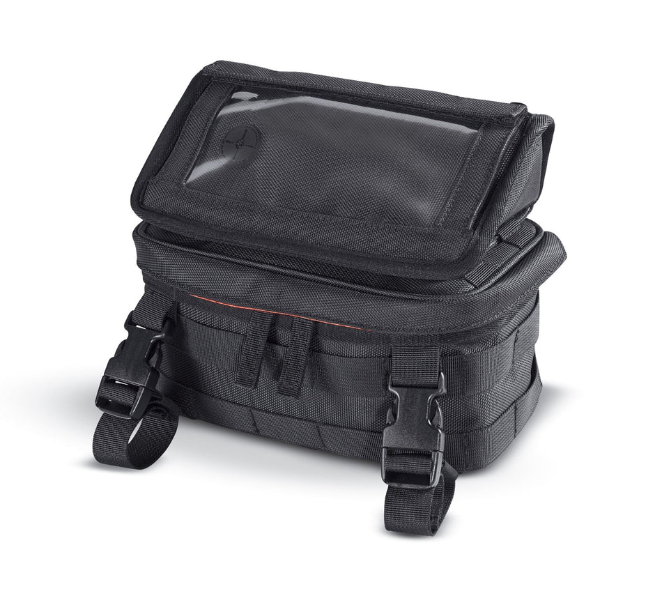 Harley Davidson 93300122 Overwatch Große Lenkertasche KIT, STOR, H-BAR, 4IN RSR