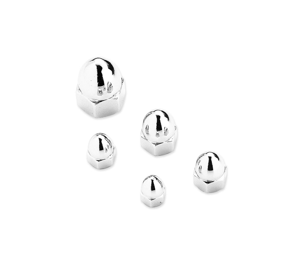 Harley Davidson 94116-93T Chrome Acorn Nut Kit KIT ACORN NUT 10-32