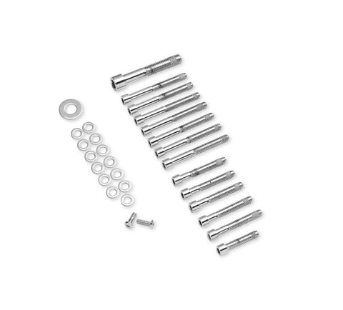 Harley Davidson 94280-04 Gearcase/Front Sprocker Cover Hardware Kit CHROME HARDWARE, GEAR CASE COV