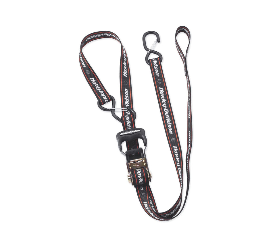 Harley Davidson 94704-10 1-1/4 Zoll Ratschen-Zurrgurte TIE DOWN, RATCHET, SOFT HOOKS, SE
