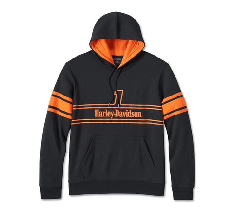 Original Harley-Davidson® Herren-Hoodie #1 Racing – Black Beauty 96018-24VM