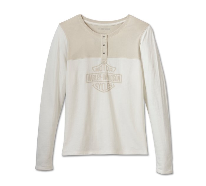 Harley-Davidson Damen Timeless Langarm-Henley 96078-25VW